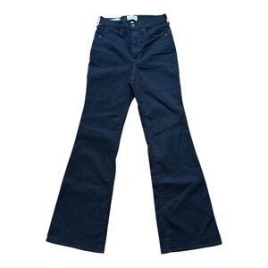 Universal Thread High Rise Flare Black Denim Jeans Women's Size 8R